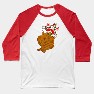 Taiyaki Neko Baseball T-Shirt